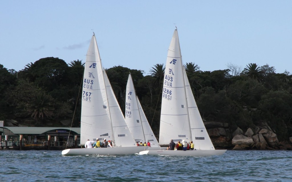 Etchells Group off Cremorne Point © David Brittain